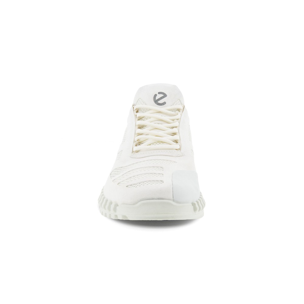 Tenis Hombre - ECCO Zipflex Bajos Tex - Blancos - HWQ294307